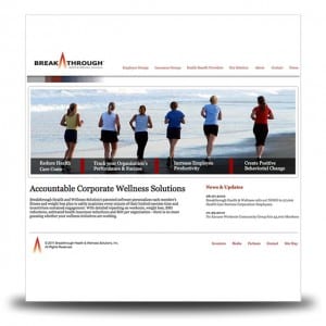 BreakthroughHW - Denver, Colorado Healthcare and Corporate Wellness Web Design