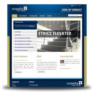 Corpedia - Phoenix, Arizona Code of Conduct Web Design