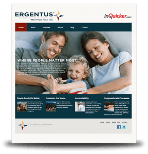 Ergentus - Denver, Colorado Healthcare Web Design