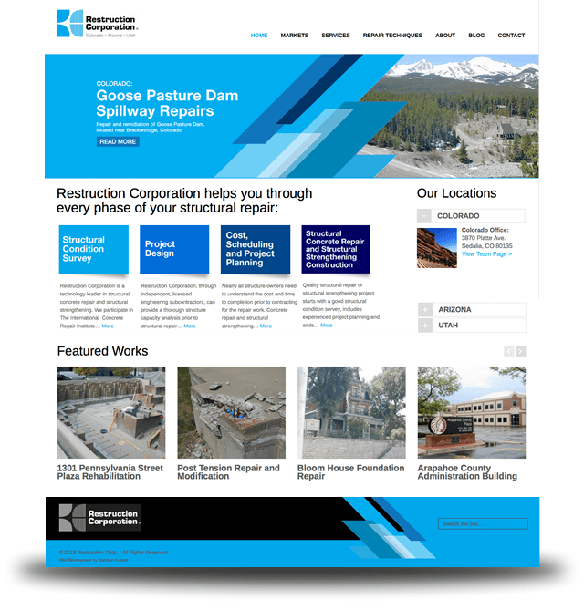 Construction Web Design