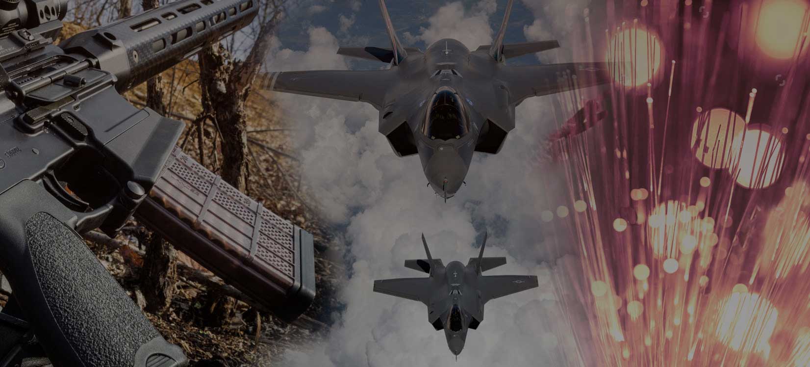 firearm aerospace website design development