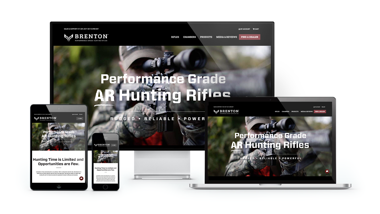 Brenton USA Web Design