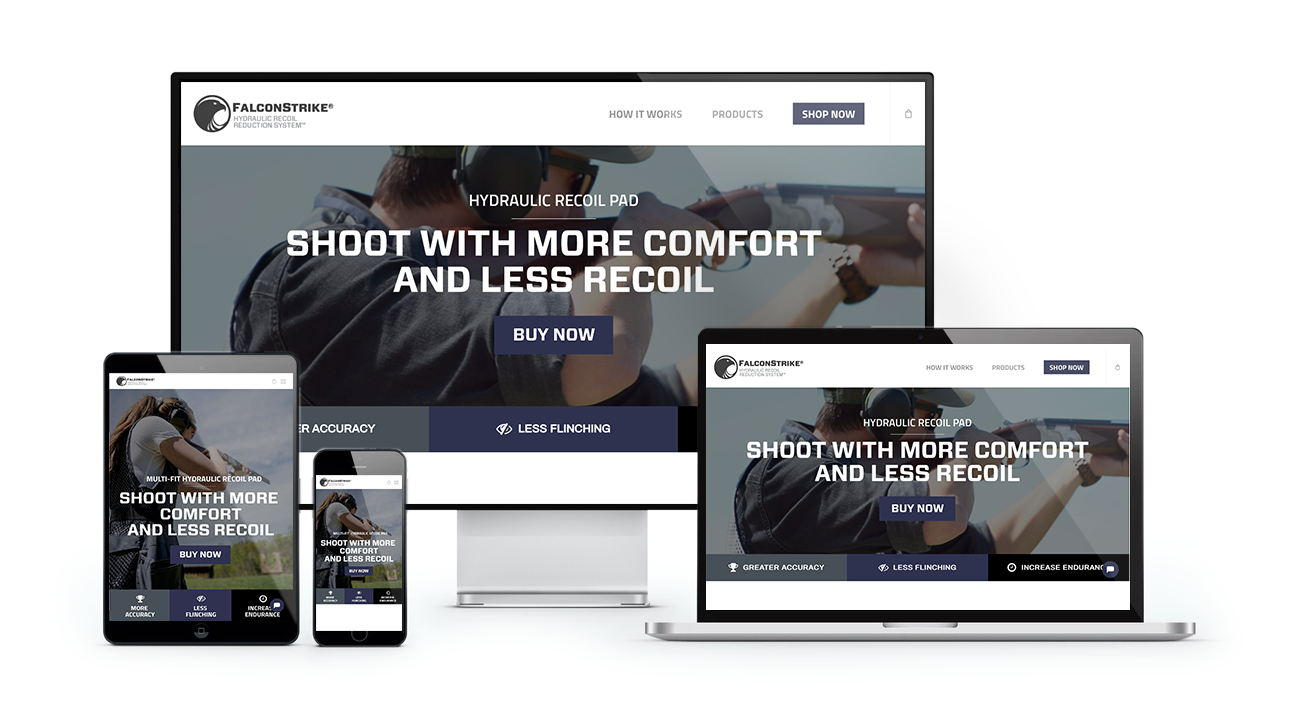 FalconStrike USA Web Design