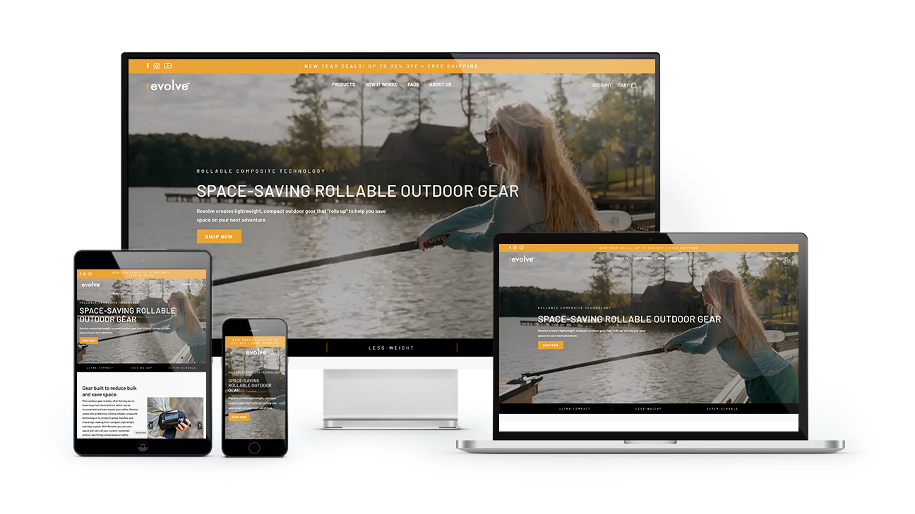 Website Design Outdoor Gear