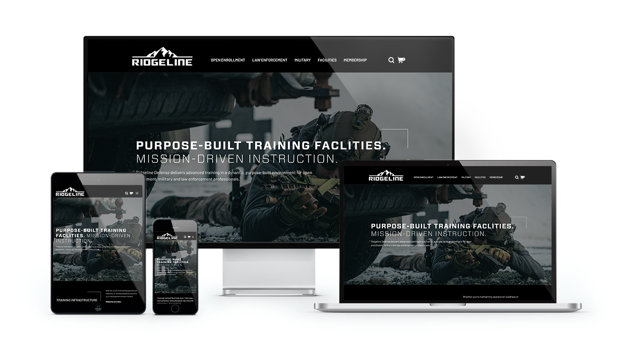 Ridgeline Training Web Design